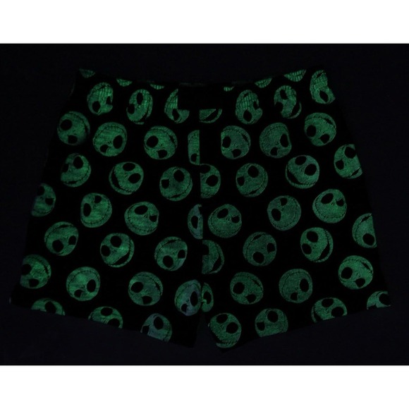 Disney Nightmare‎ Before Christmas Jack The Skeleton Pajama Shorts Size medium - Picture 2 of 9